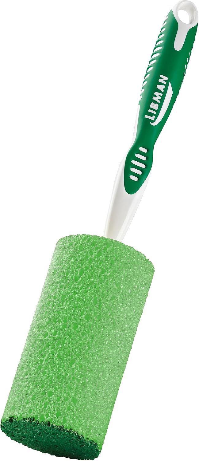 Libman Commercial glass and dish sponge front view cleaning tool