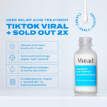 Murad Acne Control clear gel cleanser texture close up