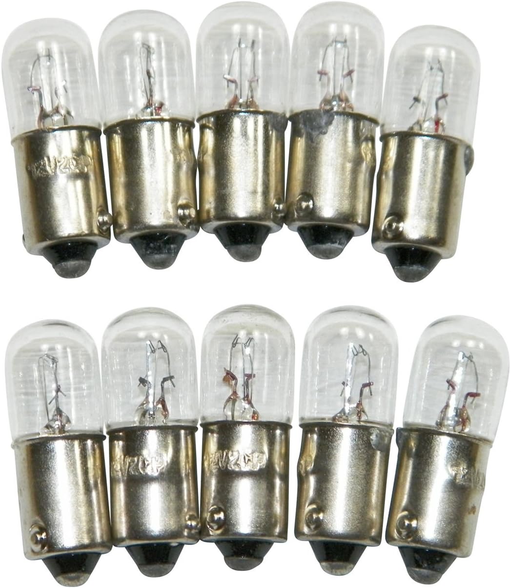 Crimp Supply 1891 glove box light bulbs front view automotive lighting