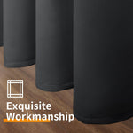 YoungsTex living room curtains set of two panels