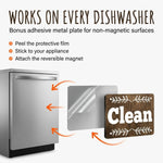 Performore Clean Dirty Dishwasher Magnet showing the dirty indicator side.