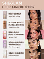 Sheglam Shimmer Liquid Bronzer Terracotta texture and consistency