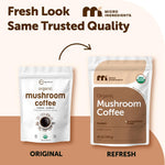 Micro Ingredients mushroom coffee 28 ounce package back label
