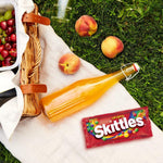 Authentic USA imported Skittles candy box packaging detail