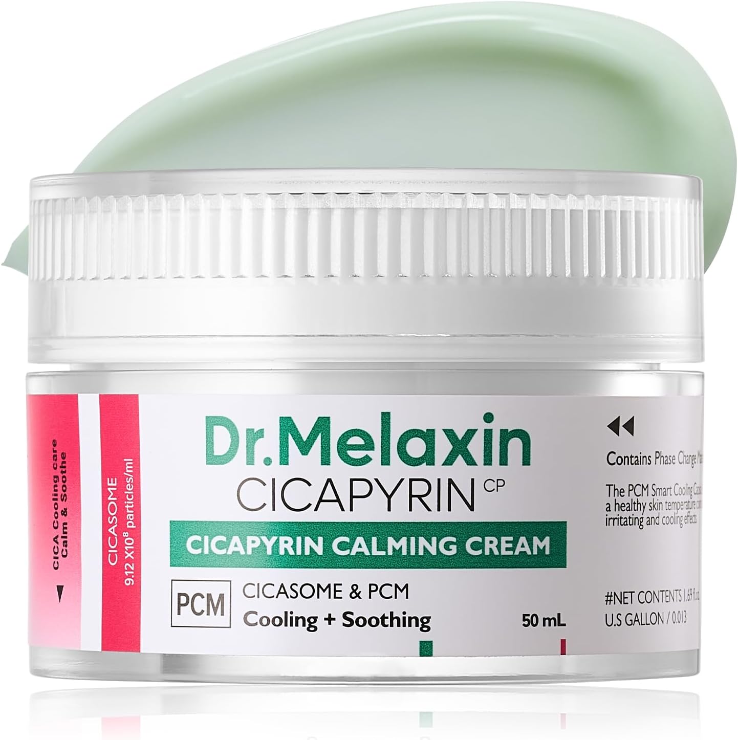 Dr. Melaxin Cicapilin Calming Cream front view packaging