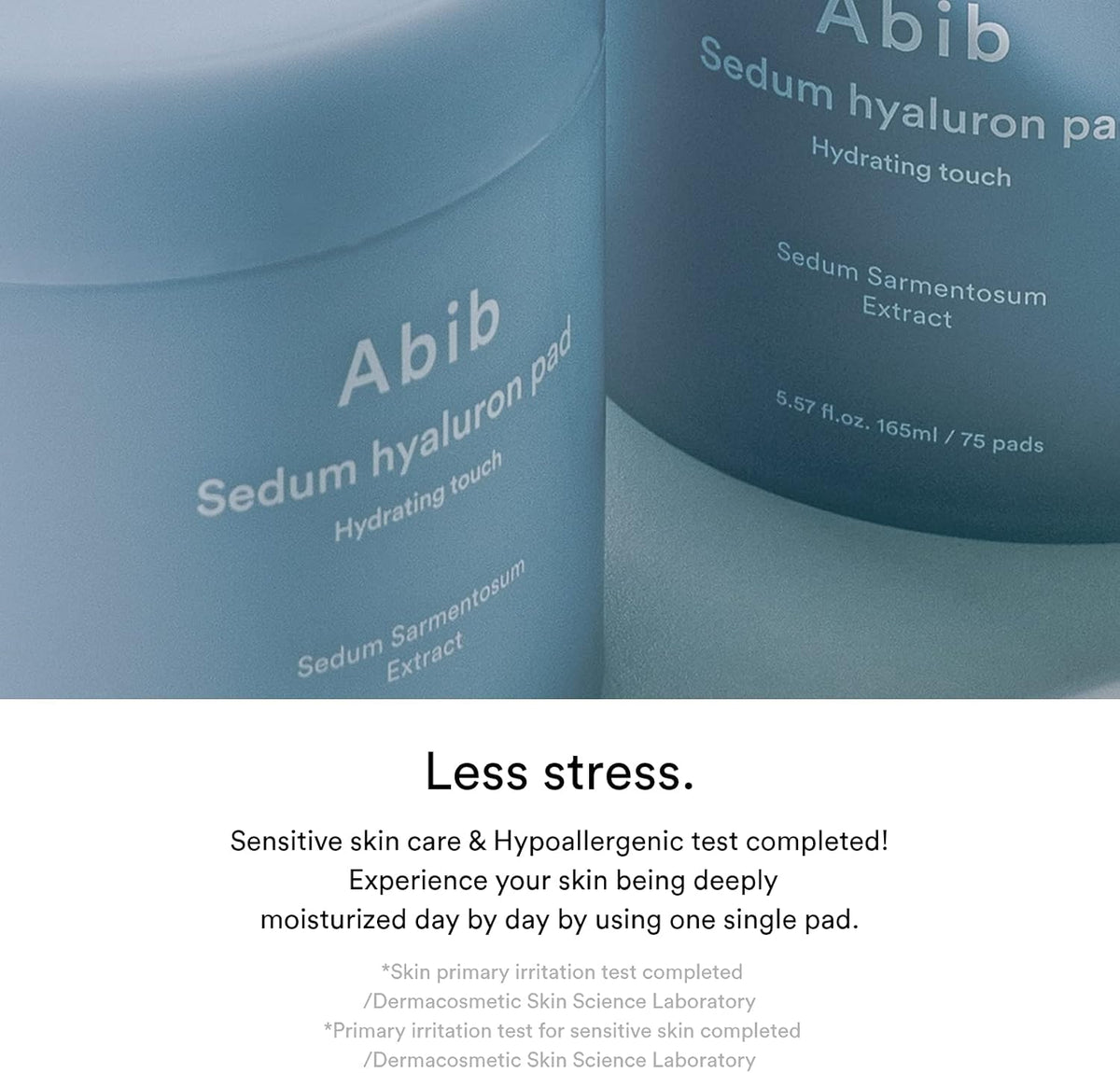 Abib toner pads used as a targeted face mask