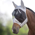 Packaging and features of Harrison Howard USA imported fly mask