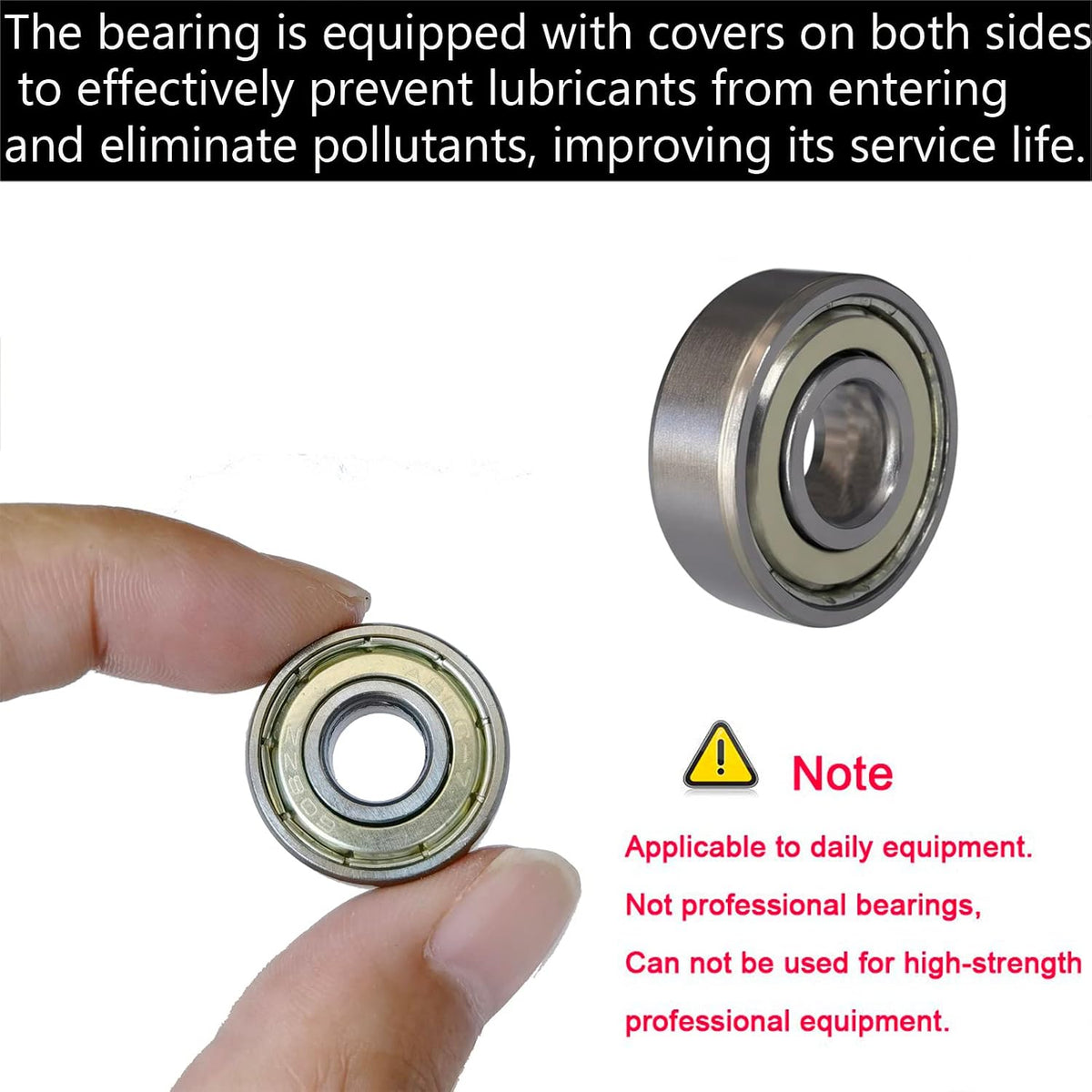 Sackorange miniature deep groove ball bearing close up