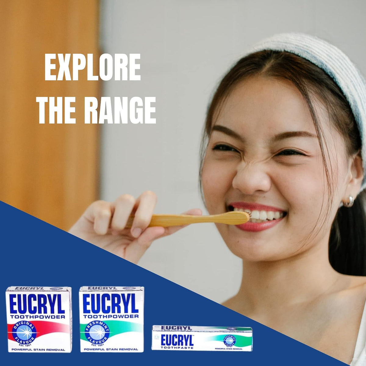 Eucryl oral powder product display