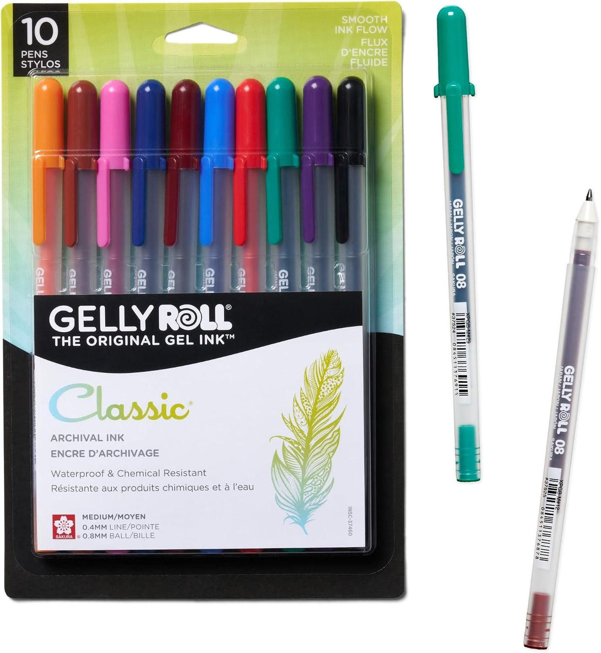 SAKURA 3-Piece Gelly Roll Blister Card Medium Point Gel Ink Pen Set, Black | Gel Ink Pen for Writing, Art & Drawing, Smooth Archival Quality Ink, Certified Non-Toxic, Japanese Quality - Image 11