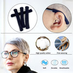 Qoaimu anti slip eyewear retainer paired on frames