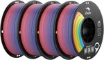 Creality 3D Printer Filament, Rainbow PLA+ Filament 1.75mm, Multicolor 1KG | PLA Plus Strong Toughness Dimensional Accuracy +/- 0.03mm, PLA Pro for Most 3D Printer, (2.2lbs) - Image 13