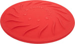 Jolly Pets 8.5 inch red dog frisbee for water play and fetch