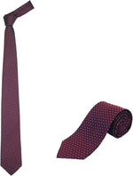JNJSTELLA men extra long silk tie front view formal neckwear