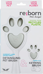 Tangle Angel pet gift set detangling pet brush front view