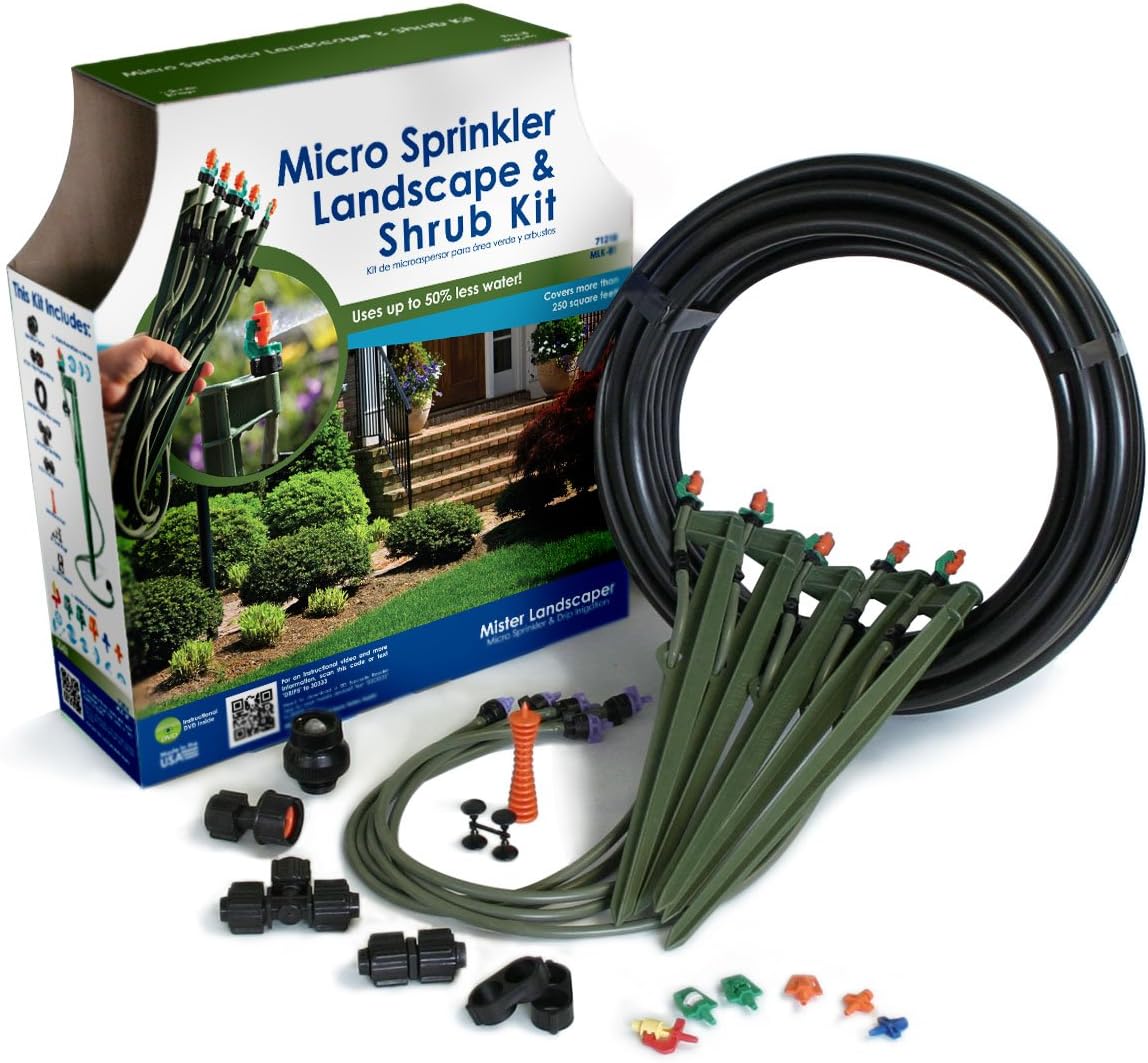 Mister Landscaper micro sprinkler landscape and shrub kit front view