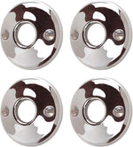 Renovators Supply Manufacturing Door Knob Rosette Pair 2.38 in. Antique Brass Decorative Door Knob Rosette - Image 12