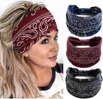 Aceorna boho bandeau headbands front view
