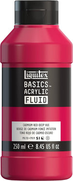 Liquitex BASICS Acrylic Fluid Paint, 118ml (4-oz) Bottle, Light Blue Permanent - Image 14