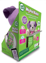 LeapFrog My Pal Violet soft fabric texture close up