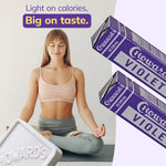 Chowards Violet Mints being shared for breath freshening