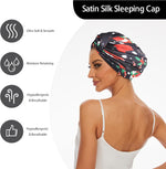 Kaahynno night turban displaying Christmas print pattern