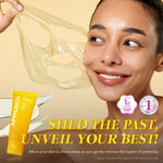Aprilskin Real Calendula Peel Off Mask tube displaying the exfoliating facial treatment
