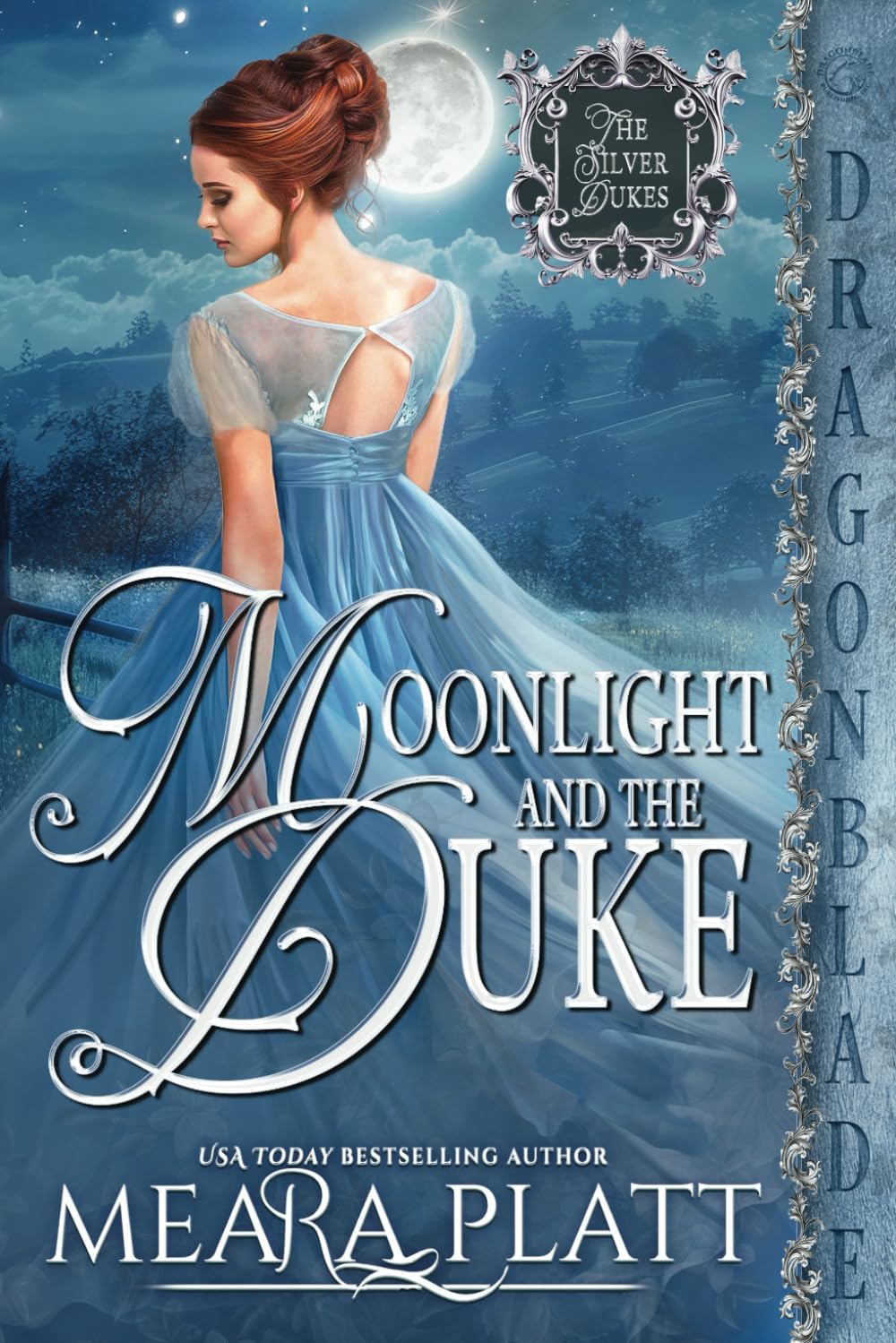 Meara Platt Moonlight and the Duke book cover front view