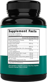 Dorado Nutrition 15 day gut cleanse supplement label detail
