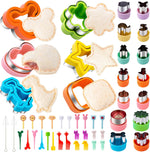 Nifogo Sandwich Cutter for Kids Lunch 22 Pcs (LARGE) - Image 12
