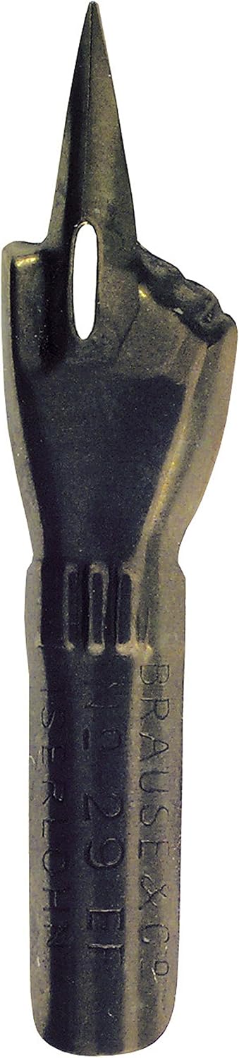 Brause fine point nib ready for pen holder