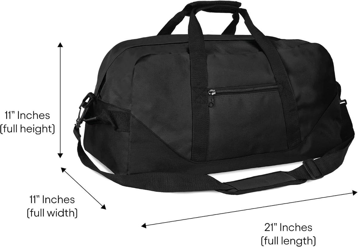 DALIX polyester duffle bag close up fabric texture