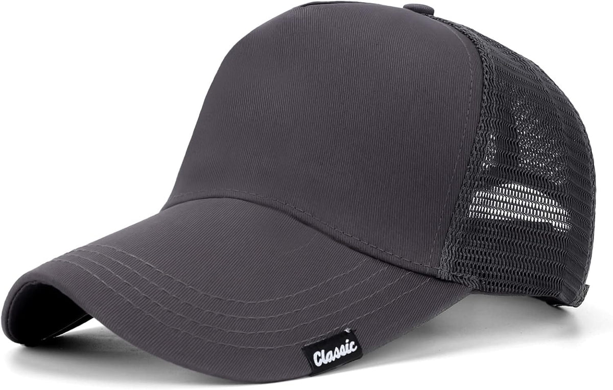 Ztl extra large hat folded flat showing material texture