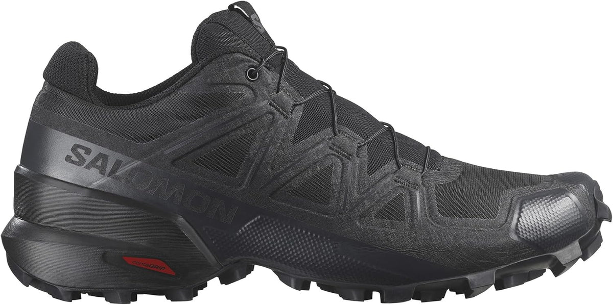 Salomon men speedcross trail running shoes top down lacing system