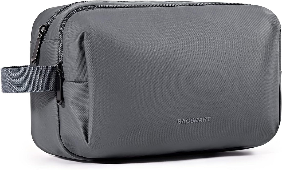 BAGSMART Toiletry Bag for Men, Travel Toiletry Organizer Dopp Kit Water-resistant Shaving Bag for Toiletries Accessories, Door Room Essentials,Navy Blue-medium - Image 10