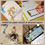 Meideal copper foil tape pack showing flexible backing layer release