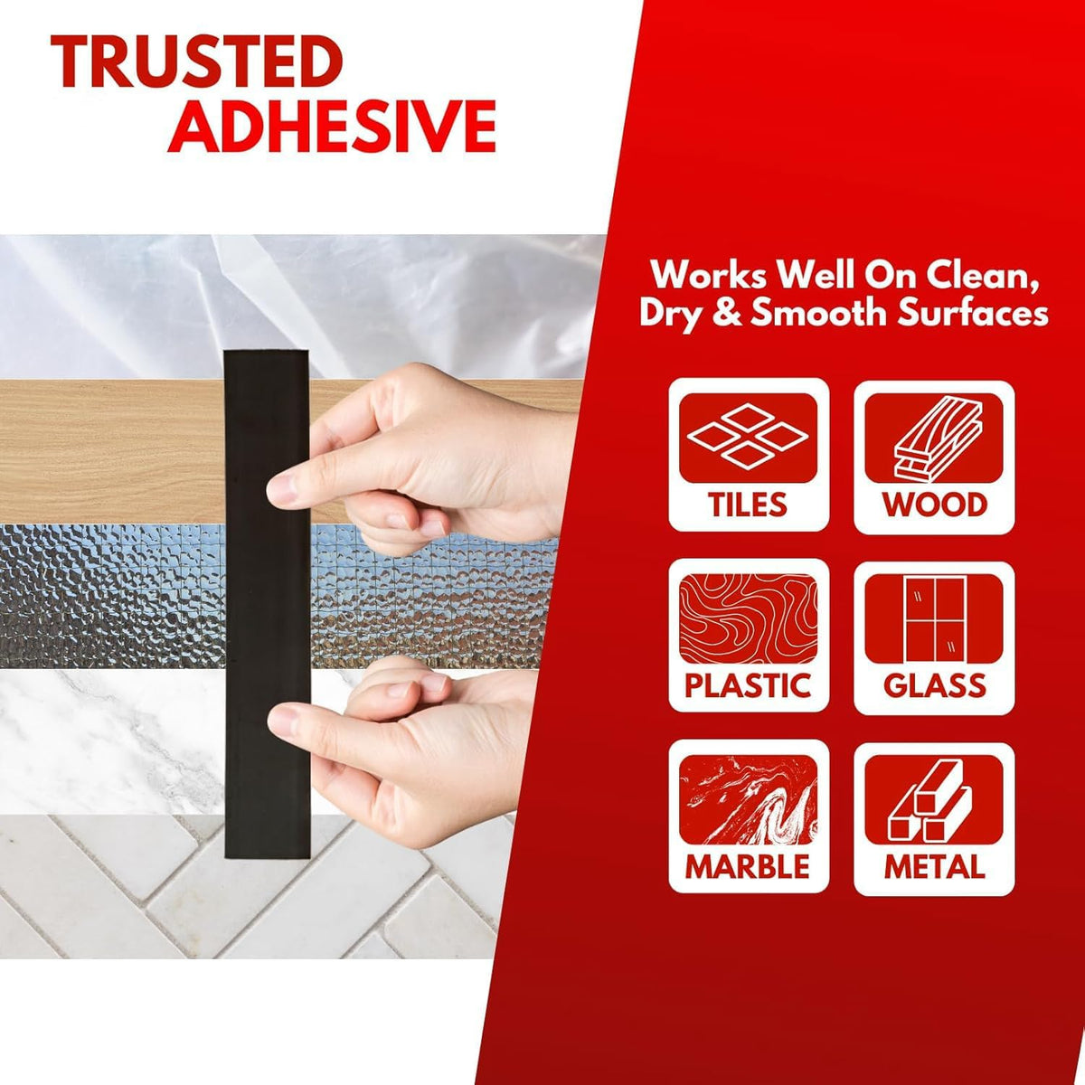 NextClimb magnetic tape strips cut with scissors for crafts