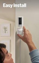 Ring Pan-Tilt camera mounted on interior wall