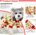 XPUDAC holiday pet clothes Santa pattern