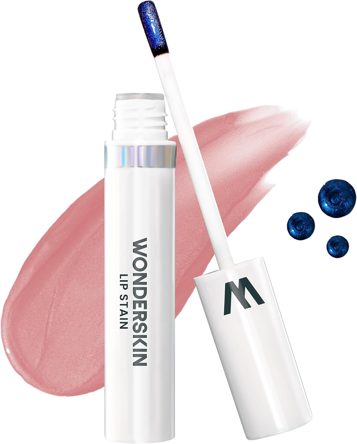 Wonderskin Wonder Blading Lip Stain Masque front view long lasting lip tint