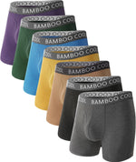 BAMBOO COOL Men's Cooling Underwear Ultra Soft Breathable Boxer Briefs Pack | 92% Viscose From Bamboo, Softer and Cooler Than Cotton, Moisture Wicking, No Riding Up , Daily Wear&Outdoor Work - Image 15