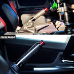 GOGOCARBON custom-molded carbon fiber handgrip angled perspective