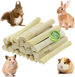 Eco friendly organic wooden pet chew stick assortment for healthy teeth.