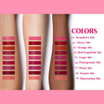 Etude multitasking pink lip stain bottle showing official labels