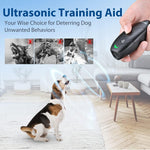 Modus handheld anti-barking device with wrist strap