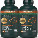 VetriScience Glycoflex 3 Clinically Proven Hip and Joint Supplement for Dogs - Maximum Strength Dog Supplement with Glucosamine, MSM, Green Lipped Mussel & DMG - 120 Count - Image 14
