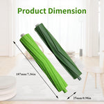 Amyehouse Roomba compatible rubber extractors top angle