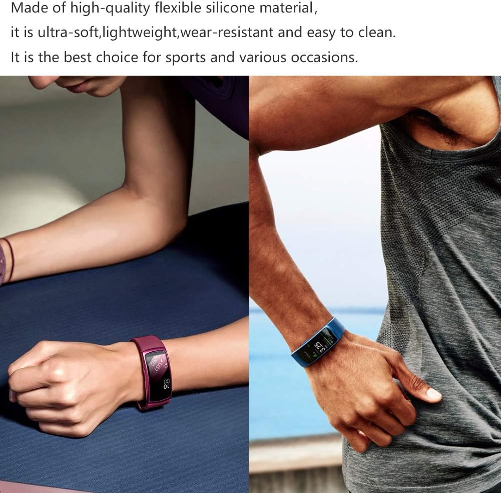Small size lavender fitness watch band angled for display
