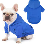 Dog Basic Hoodie Soft Dog Clothes Cold Weather Sweaters for Medium Large Dogs Cozy Fabric Warm Sweatshirt with Leash Hole for Boys (Black, X-Large (35-55 lbs)) - Image 9