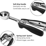 Junadael J 1 teaspoon scoop bowl angle view